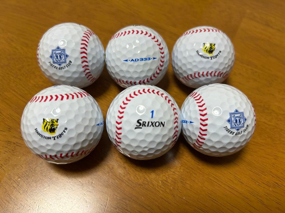 【阪神タイガース】ロゴ入り ゴルフボール セット 12個