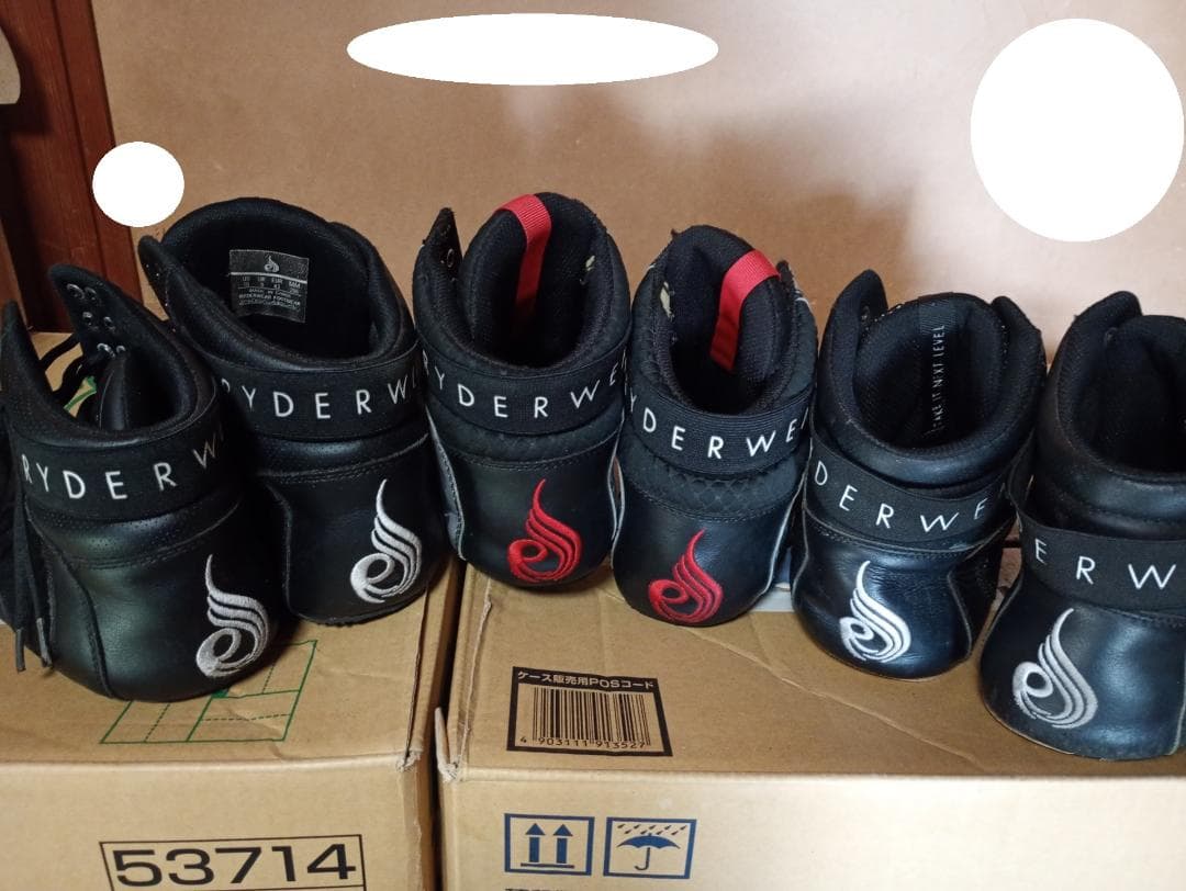 ガ*♡様 USED品3足セット RYDERWEAR ライダーウェア ジムシューズ