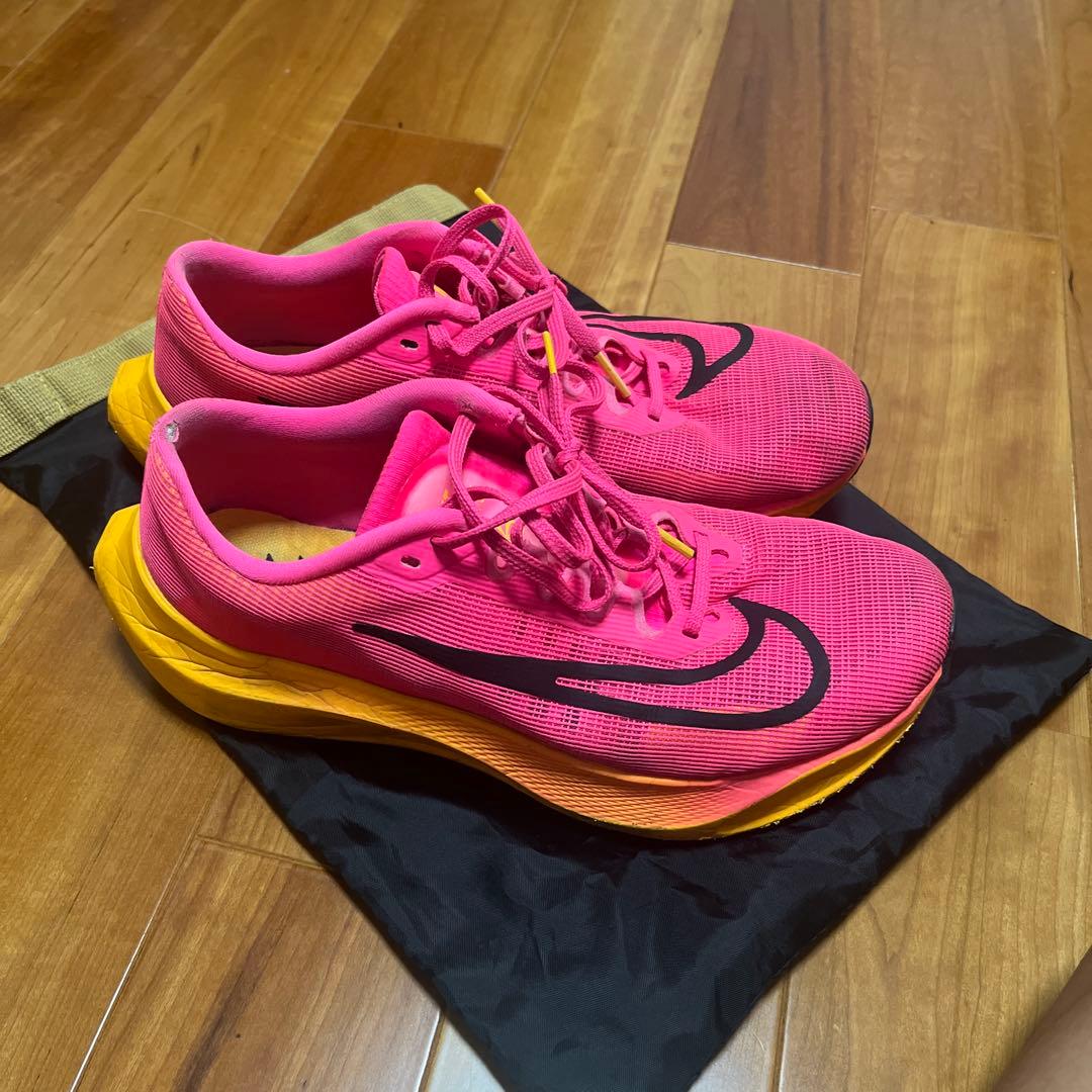 Nikeズームフライ 5 ピンク ランニングシューズ 27cm 大人気色 美品