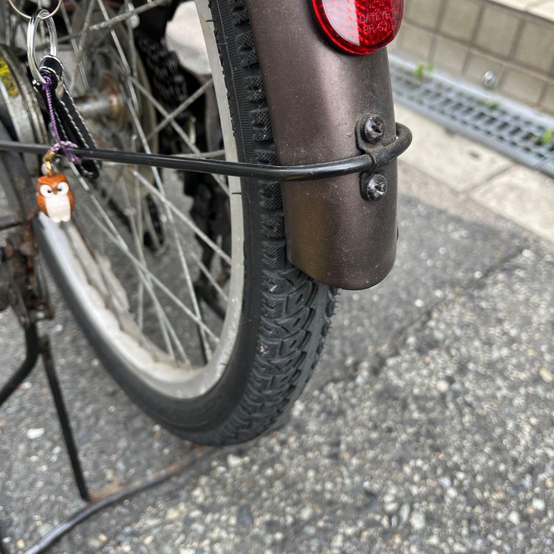 【引き取り限定】非電動チャイルドシート付き 自転車