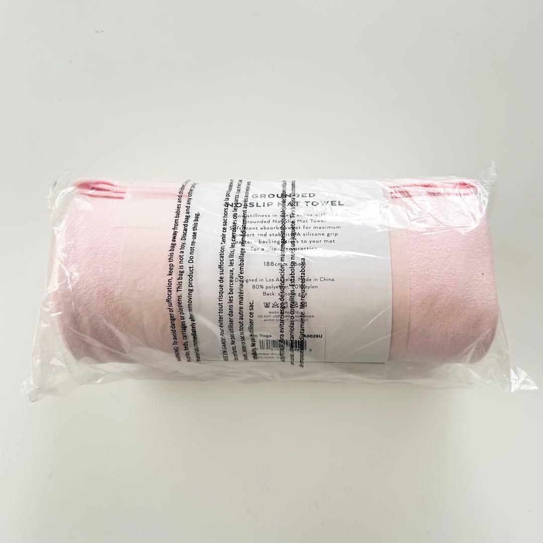 【未使用/正規品】alo ヨガマットタオル　パウダーピンク