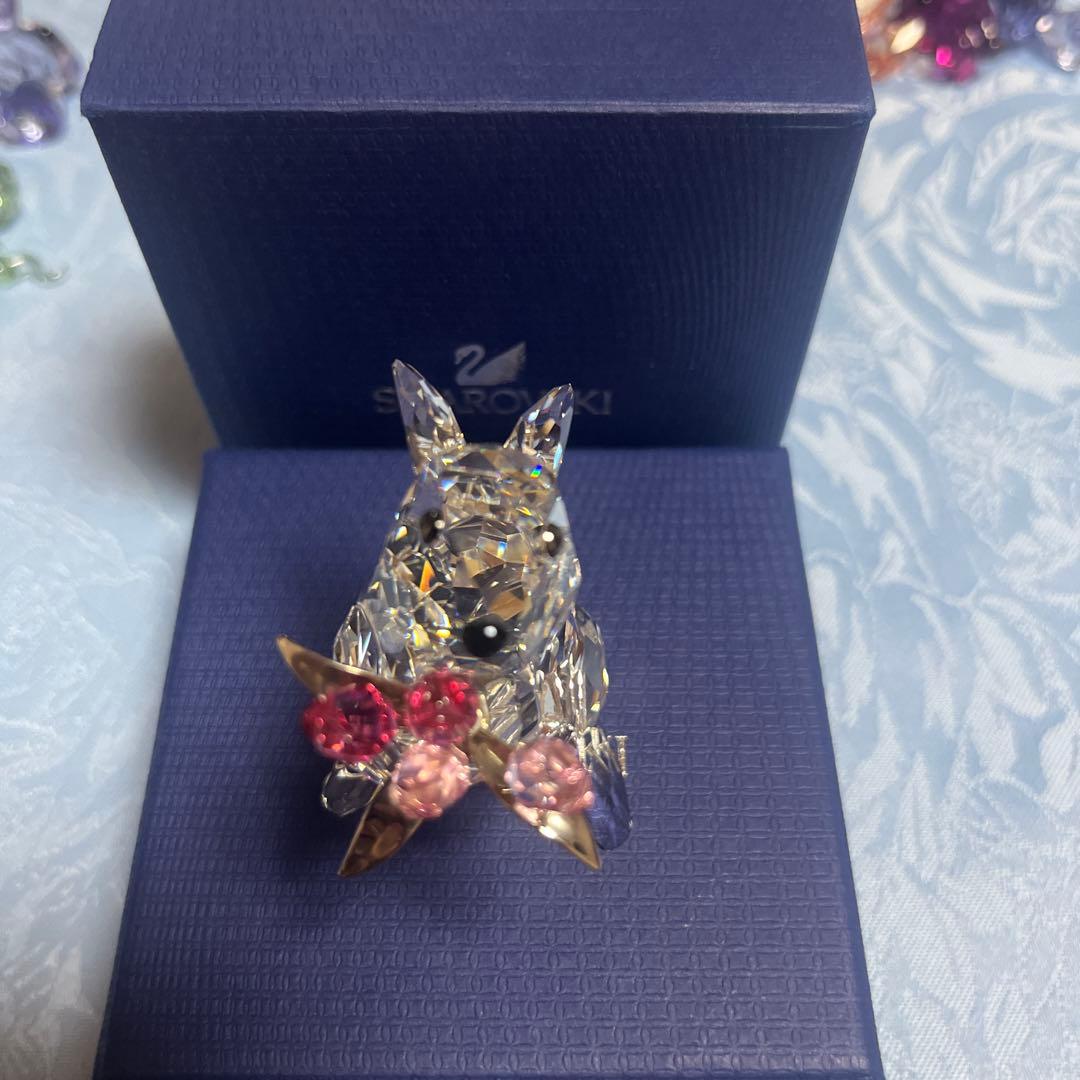 Swarovski クリスタルうさぎ 置物