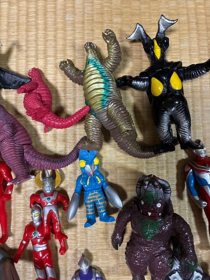 ウルトラマンシリーズ　ソフビフィギュア　可動フィギュアまとめ売り