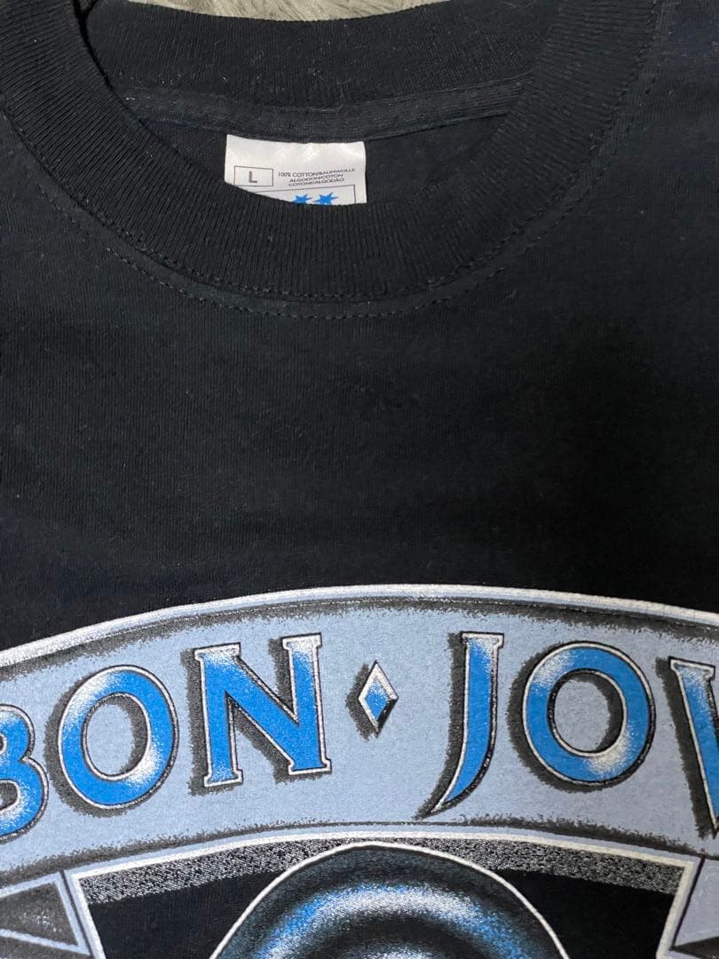 ボンジョヴィ 本人着用 ツアー公式Tシャツ 2000年 送料無料！
