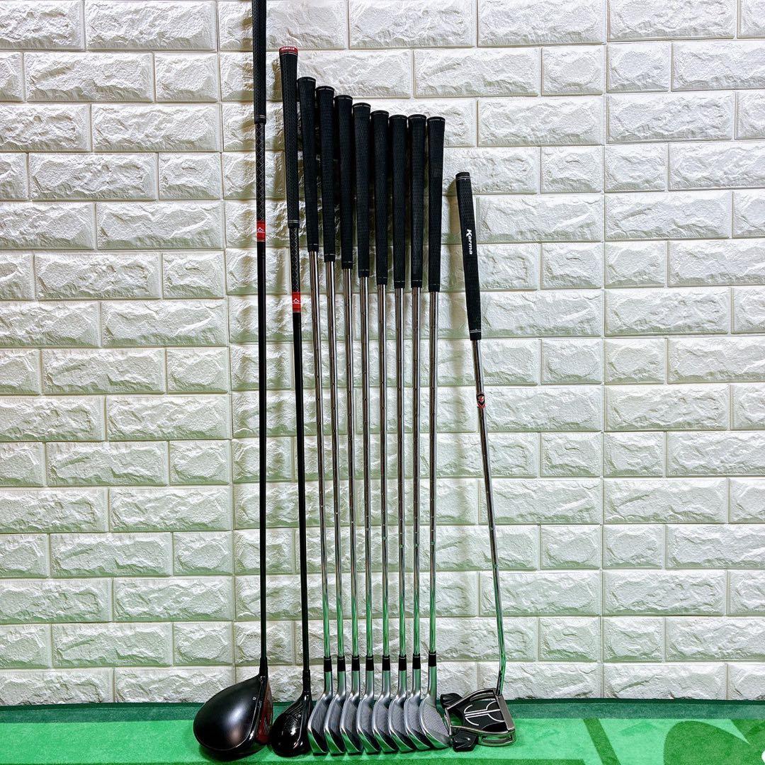 【やさしく飛ばせる！】TaylorMade メンズ ゴルフクラブセット 初心者