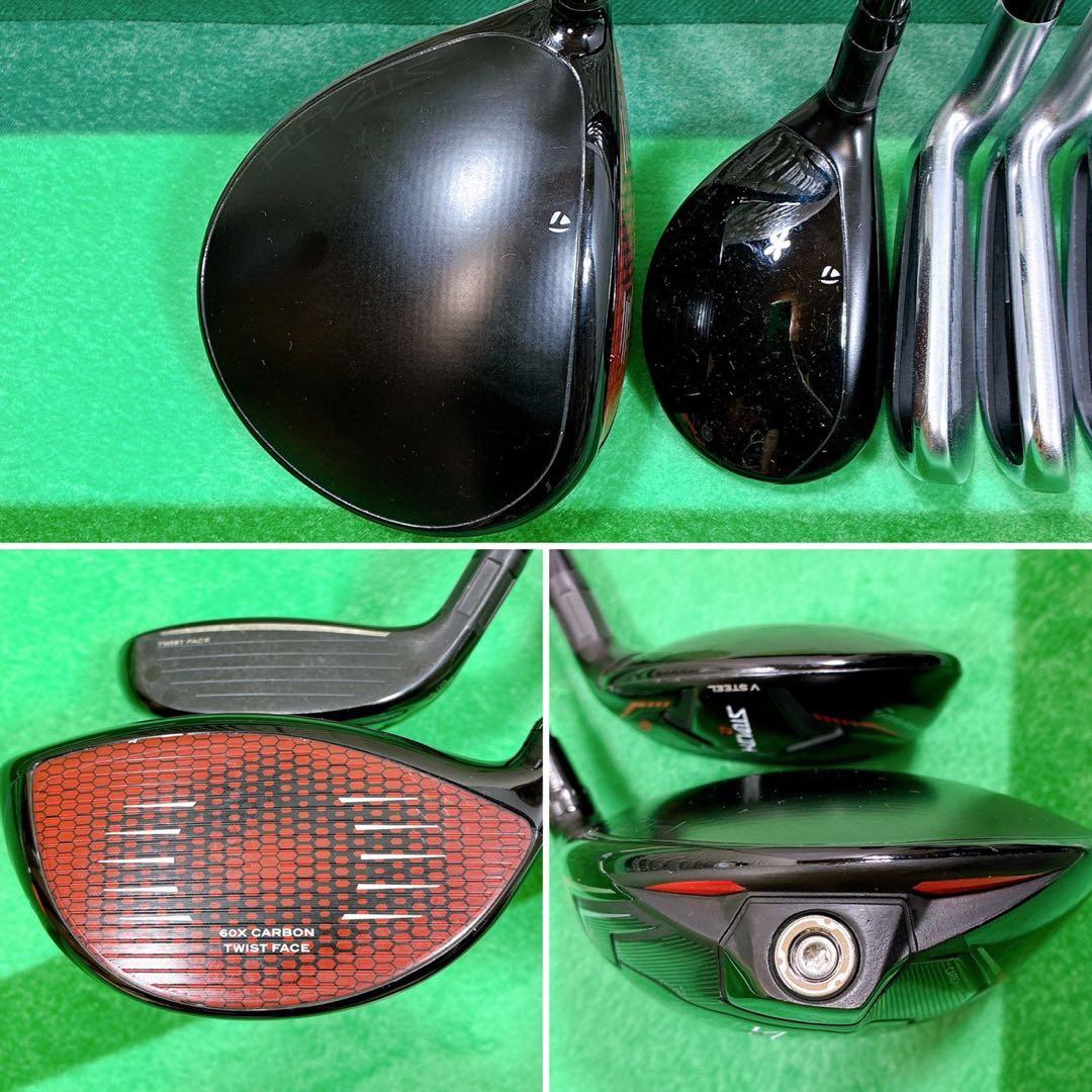 【やさしく飛ばせる！】TaylorMade メンズ ゴルフクラブセット 初心者