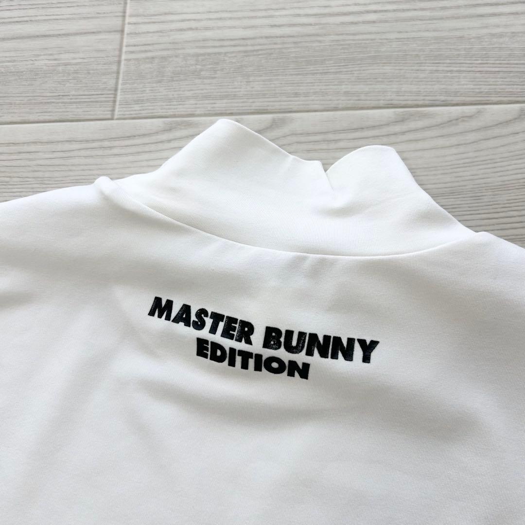 超美品　マスターバニーエディション　モックネック　半袖シャツ　ホワイト　サイズ5