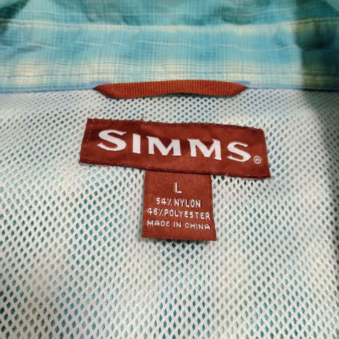 【サイズ2XL・オンブレチェック】シムス フィッシング ウエスタンシャツ 釣り