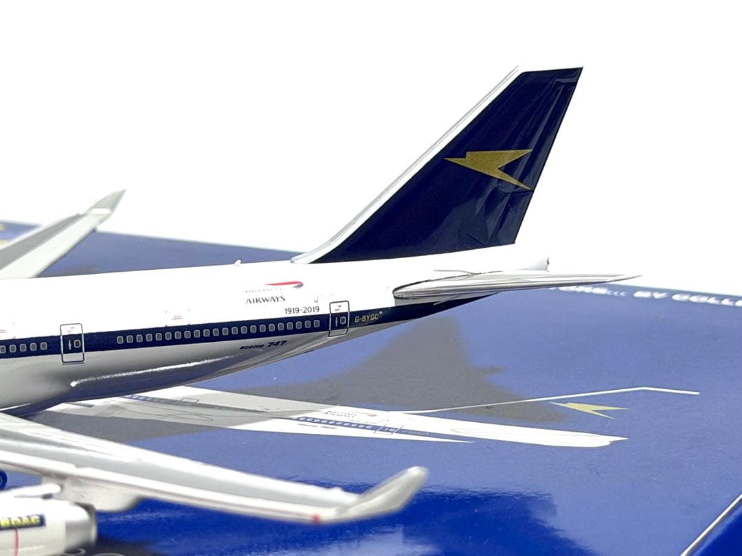 Gemini 1/400 B747-400 英国航空 BOAC塗装