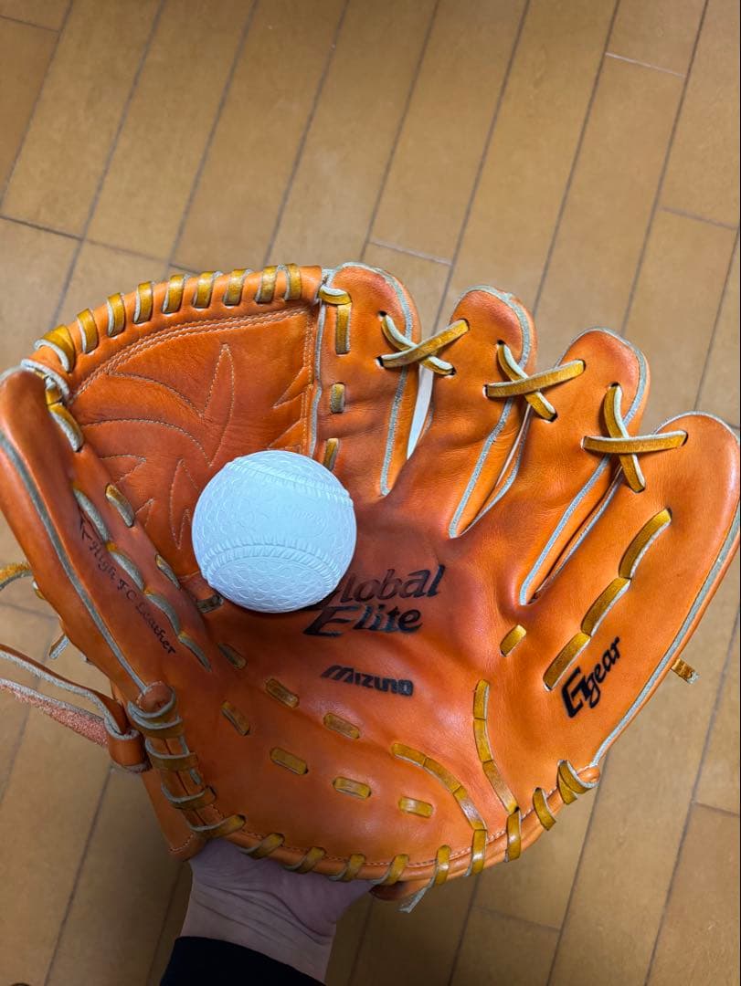 ミズノグローバルエリート 一般軟式投手用グラブ 中古