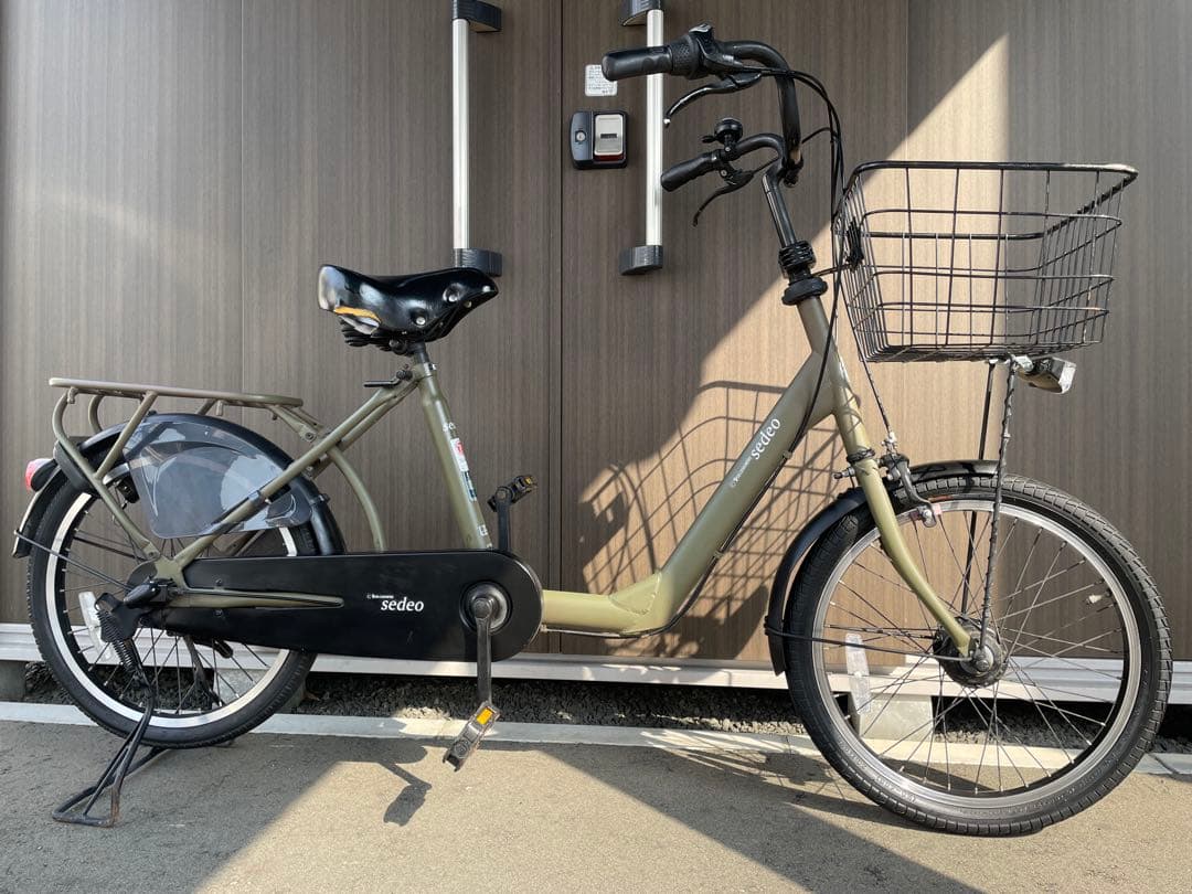 【引取限定】 チャイルドシート 3人乗り 非電動 ヱビス自転車（株） セデオ