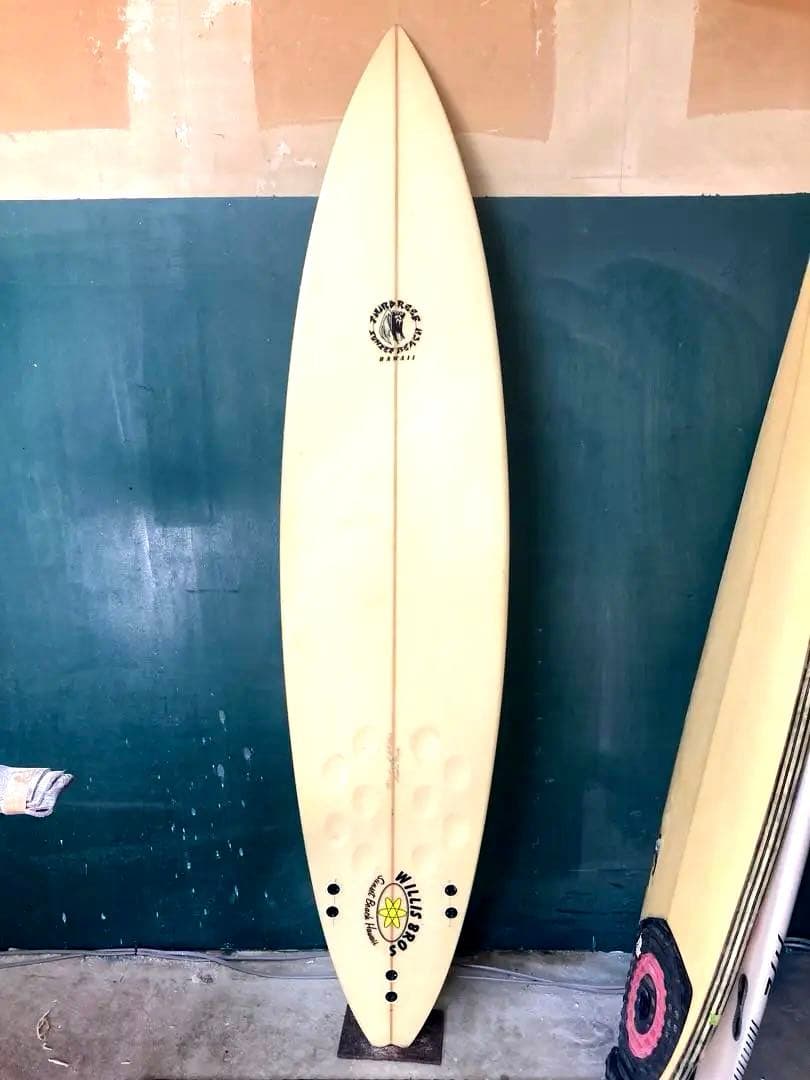 超希少!! Hawaii製ガン　7'2” ウィリスブラザーズ サーフボード