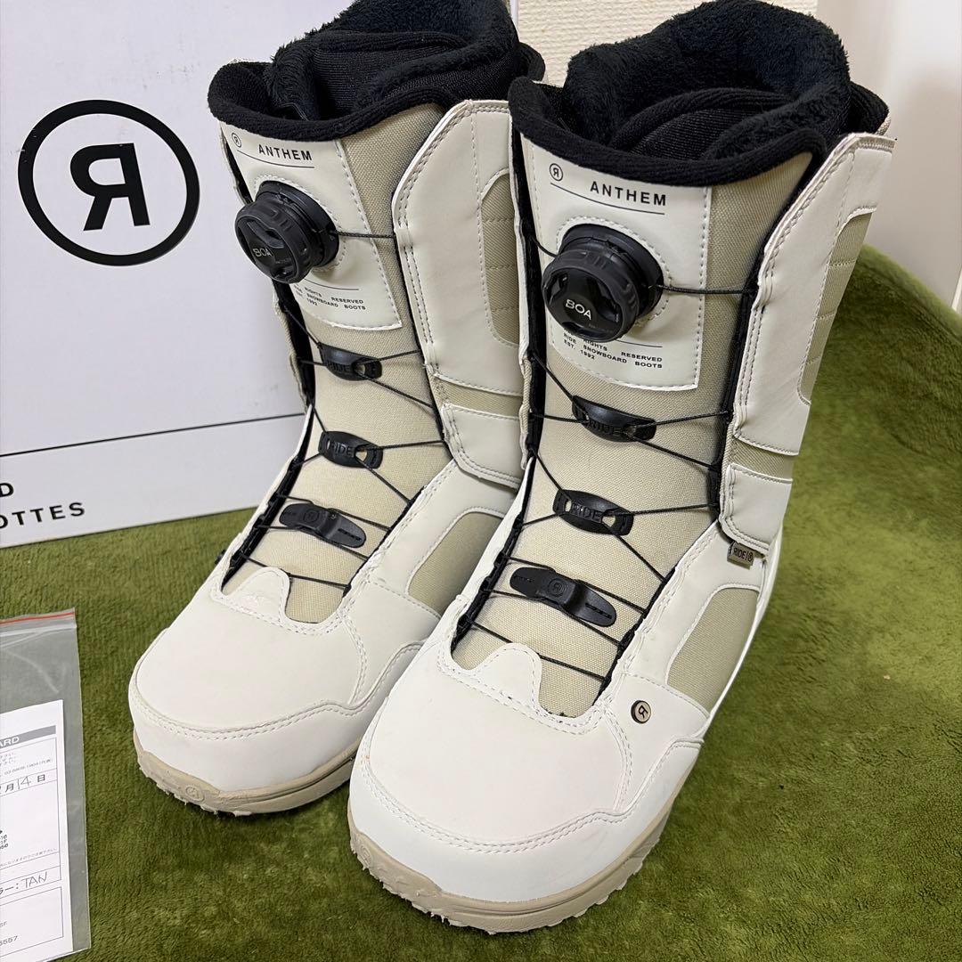 (超美品)RIDE ライドANTHEM スノーボード ブーツ 28.5