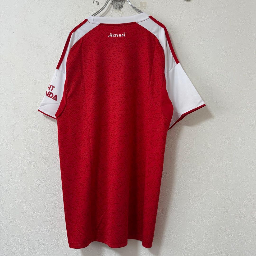 新品タグ付★アディダス★アーセナルFC★ユニフォーム★ゲームシャツ★赤白★3XL