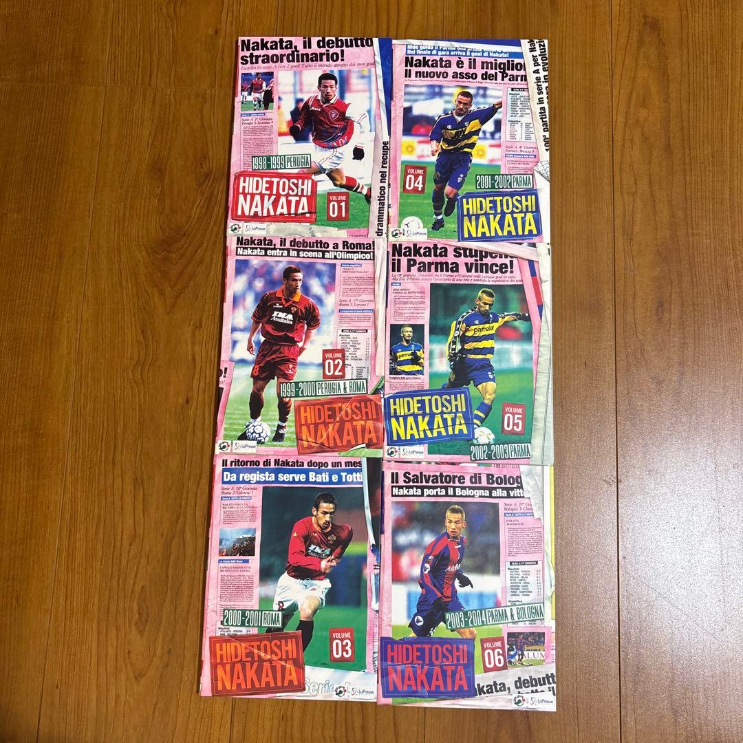 中田英寿 DVD-BOX ※トレーディングカードは未開封です。