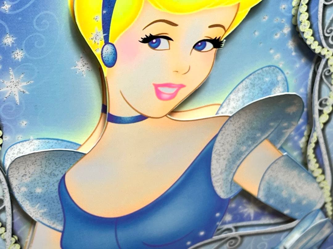 ディズニー シンデレラ 3D アートイリュージョン / 限定450 枚