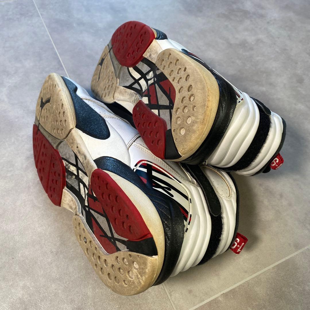 Air Jordan 8 ホワイト/レッド/ブラックALTERMATE