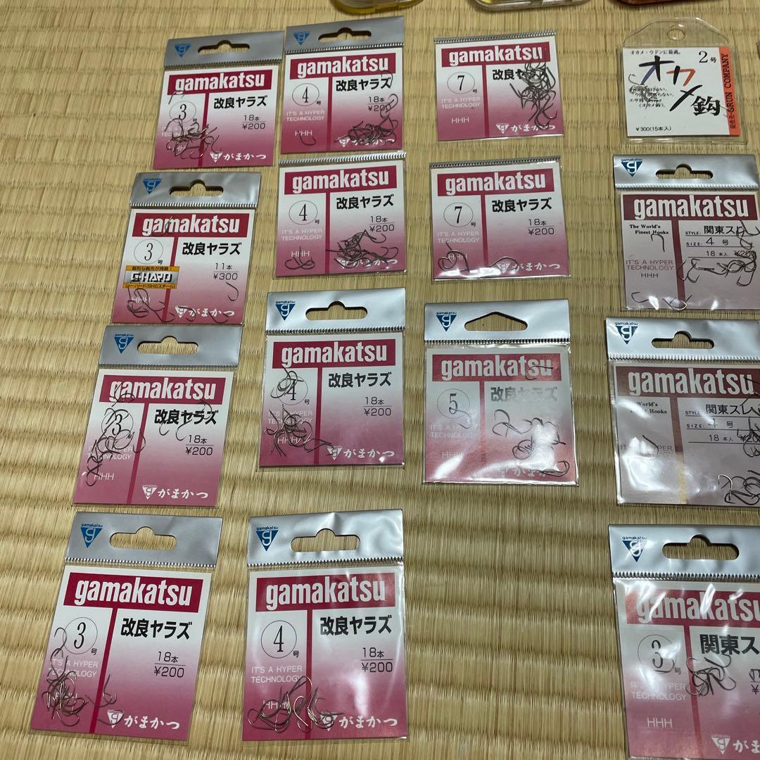 専用。ヘラブナ釣り用道糸、ハリス、ハリ、おもり他