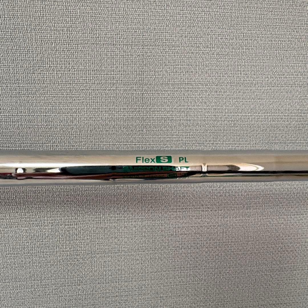 専用 Aiスモーク 9番アイアン レフティ用 純正スチールシャフト フレックスS