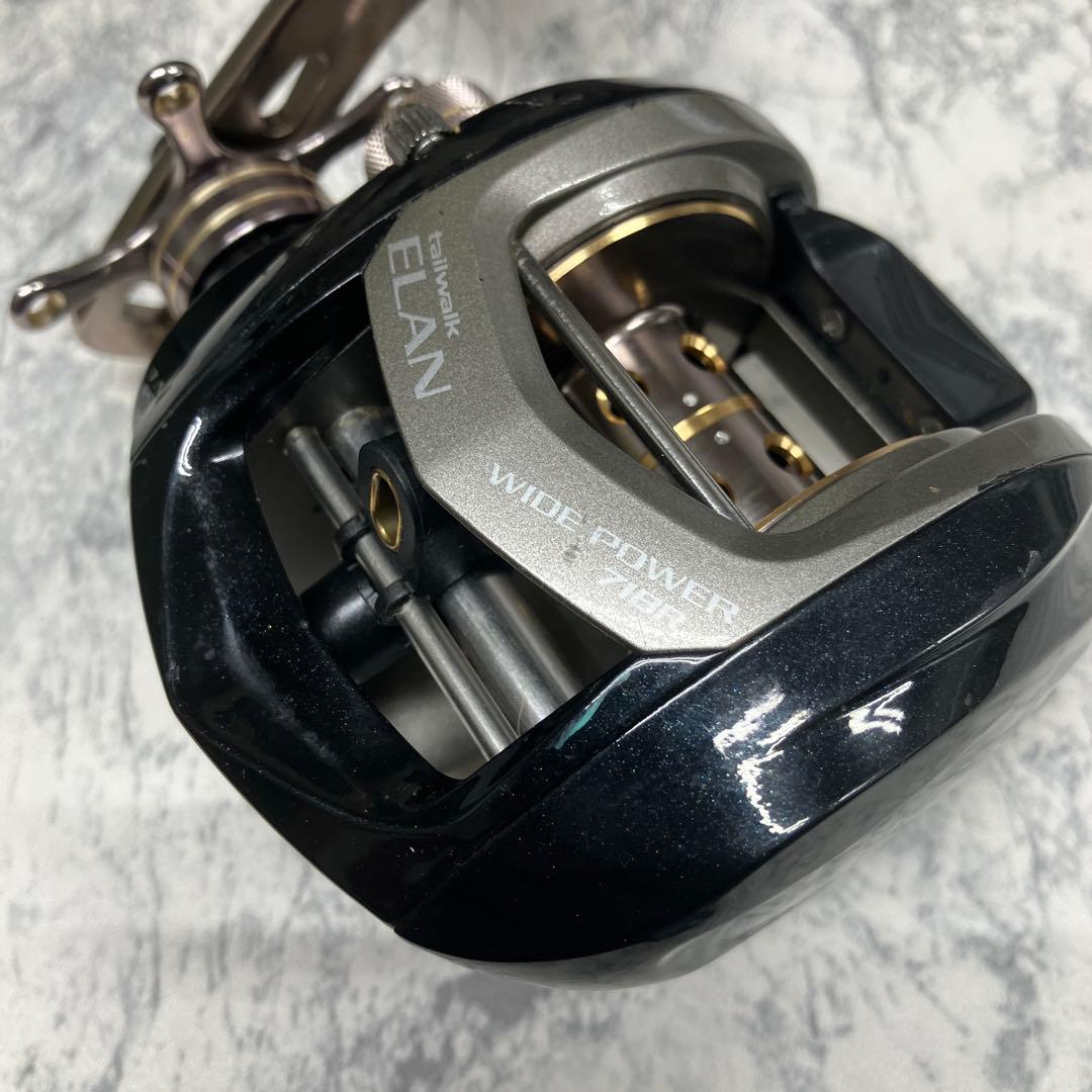 中古　エラン　ワイドパワー　71BR 右巻き　ベイトリール　怪魚　ライギョ