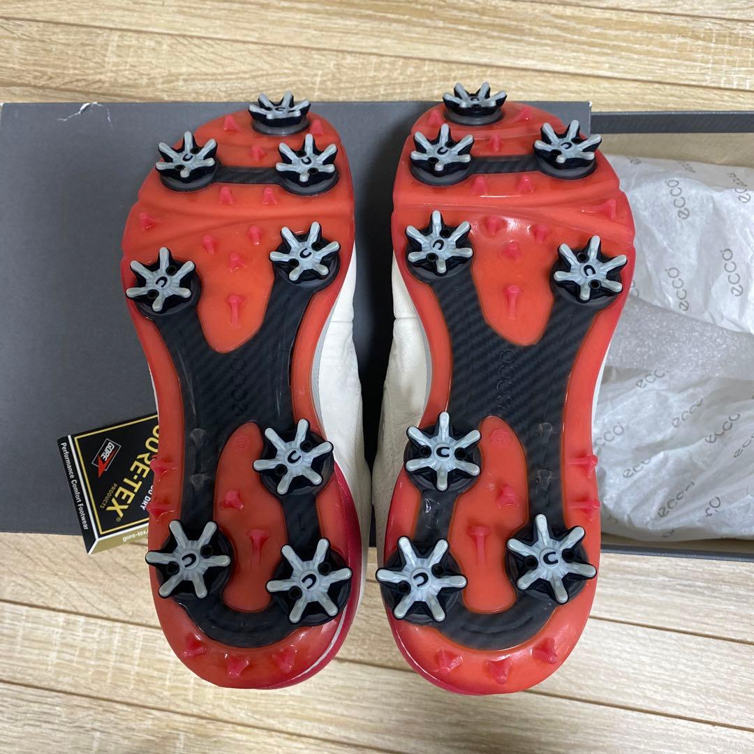 ECCO BIOM G2 ボア スパイク 白/ピンク EU40 25cm 未使用