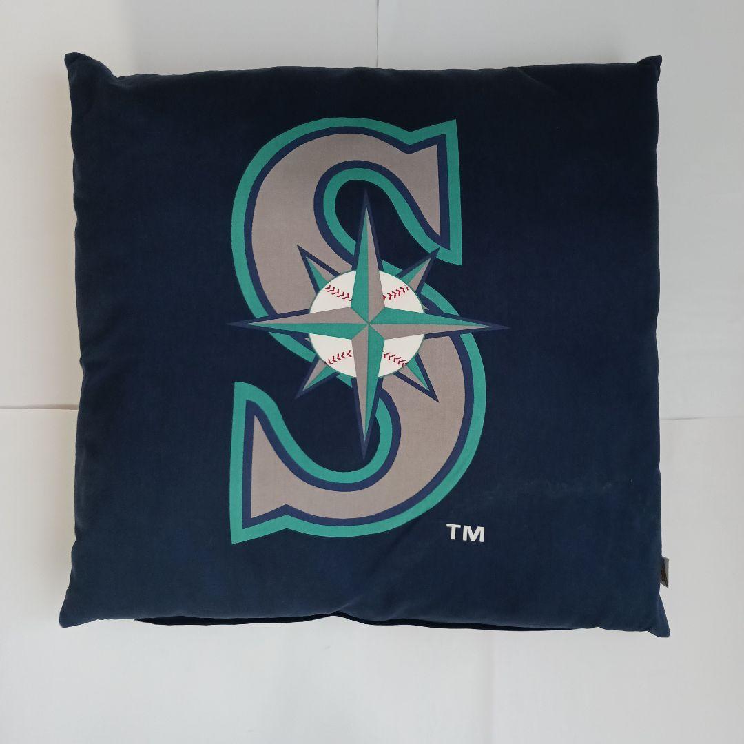 SEATTLE MARINERS ロゴクッション 68cm:2個セット