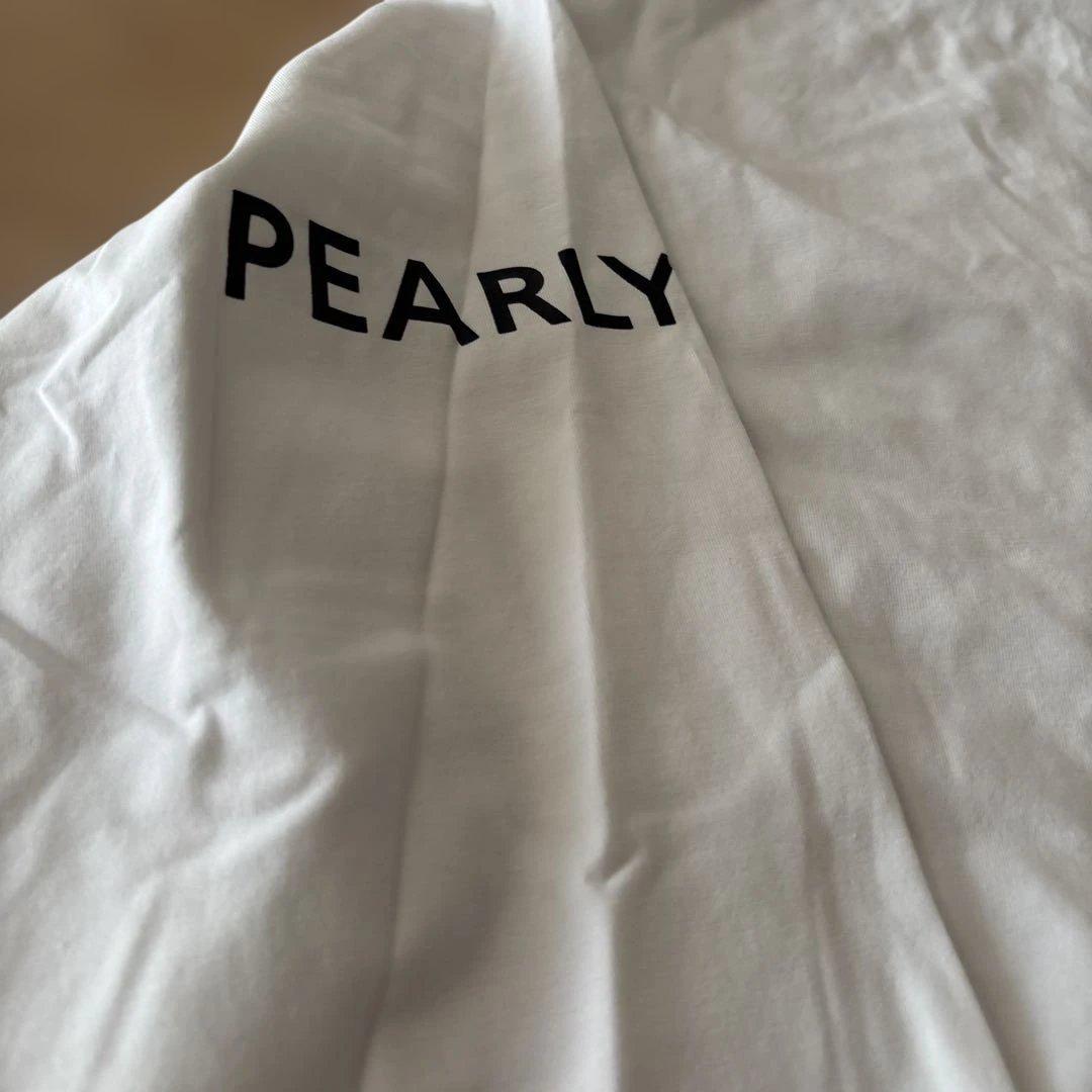 未使用☆パーリーゲイツ☆PEARLYGATES 長袖モックネックシャツ☆白☆5