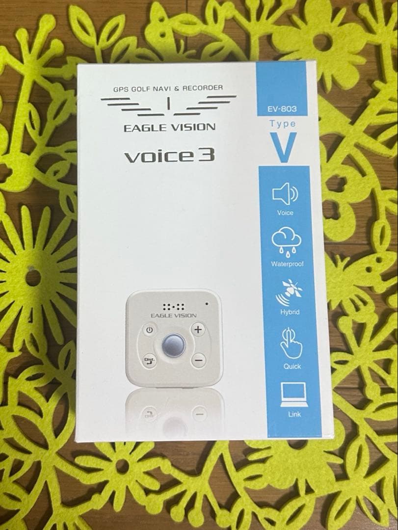 EAGLE VISION voice3 EV-803（ゴルフ用GPSナビ）新品