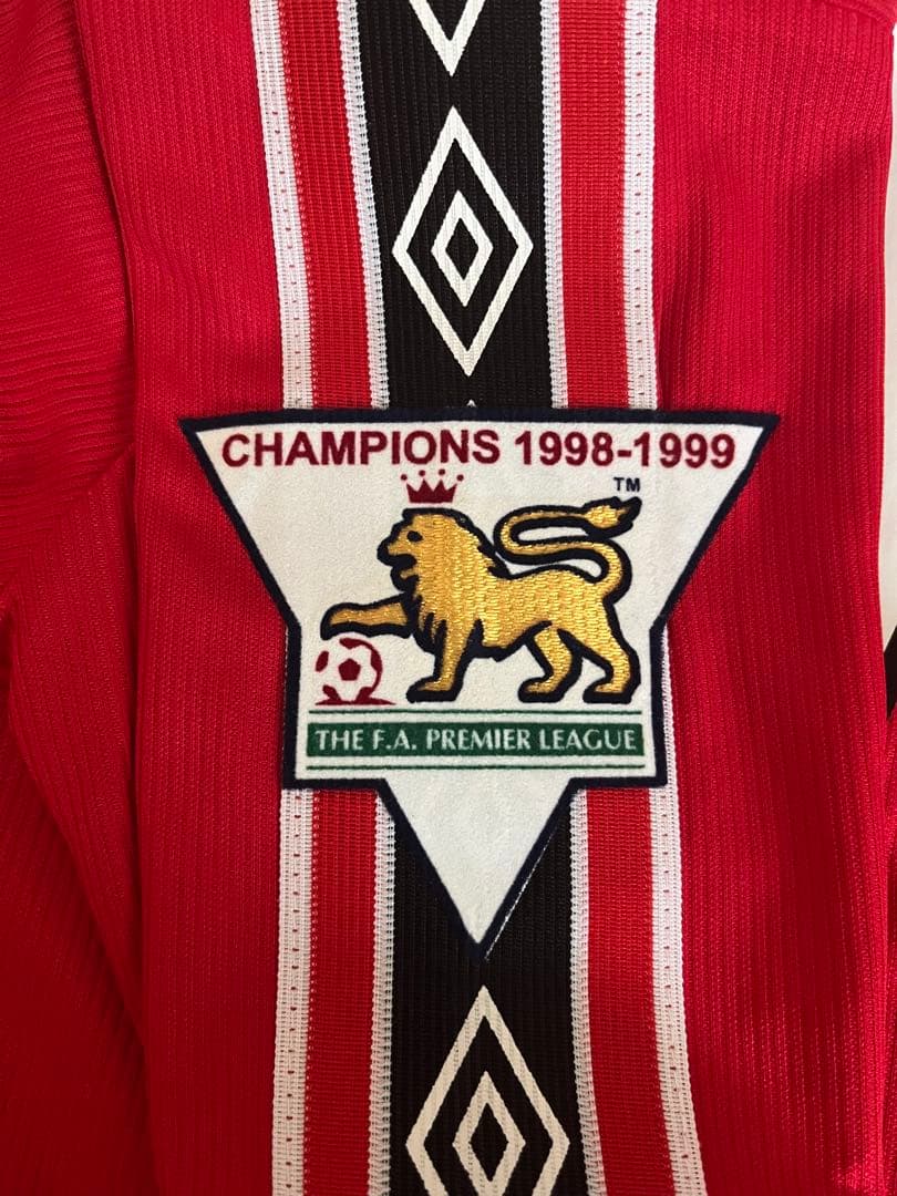 新品未使用 マンチェスターユナイテッド 98/99 ベッカムユニフォーム 2XL