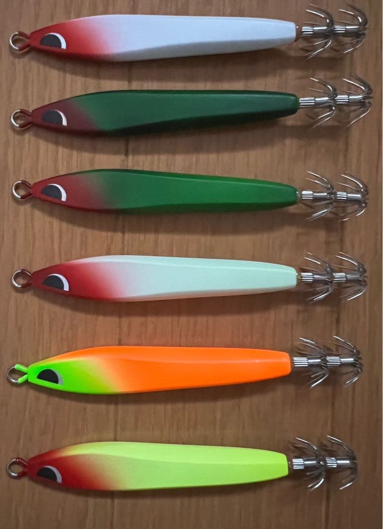 イカメタル　ネイキッド15号20 号エギ セット