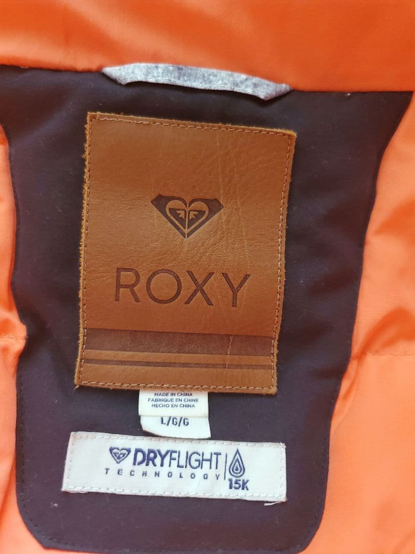 ROXY スノーボードウェア フード付き マルチカラー