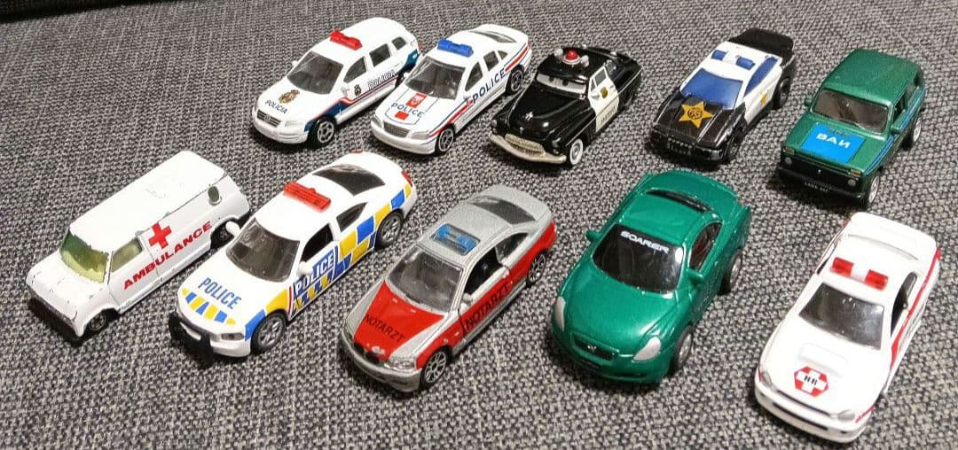 ミニカー　10台セット