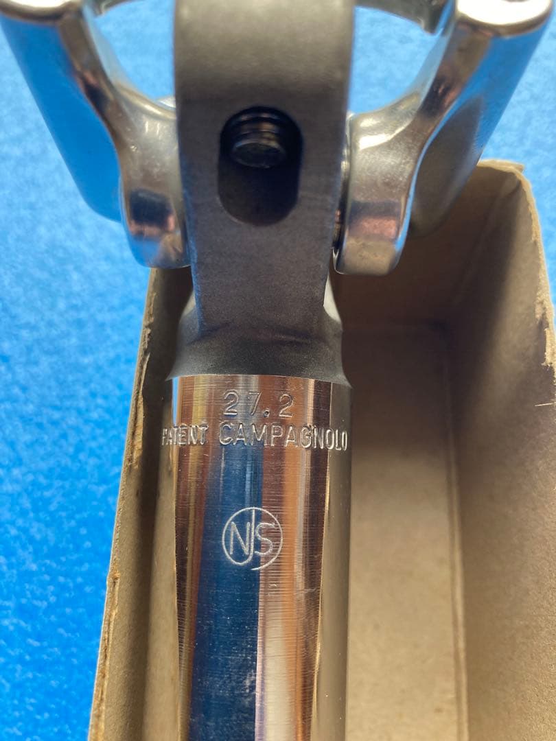 Campagnolo njs刻印入り レコード　シートポスト　ヴィンテージ