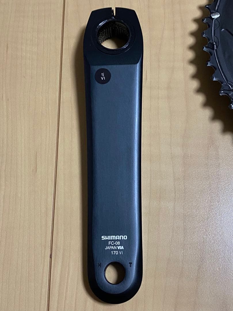 【美品】シマノクランク アルテグラ　FC-08 170mm 50/34T 11S