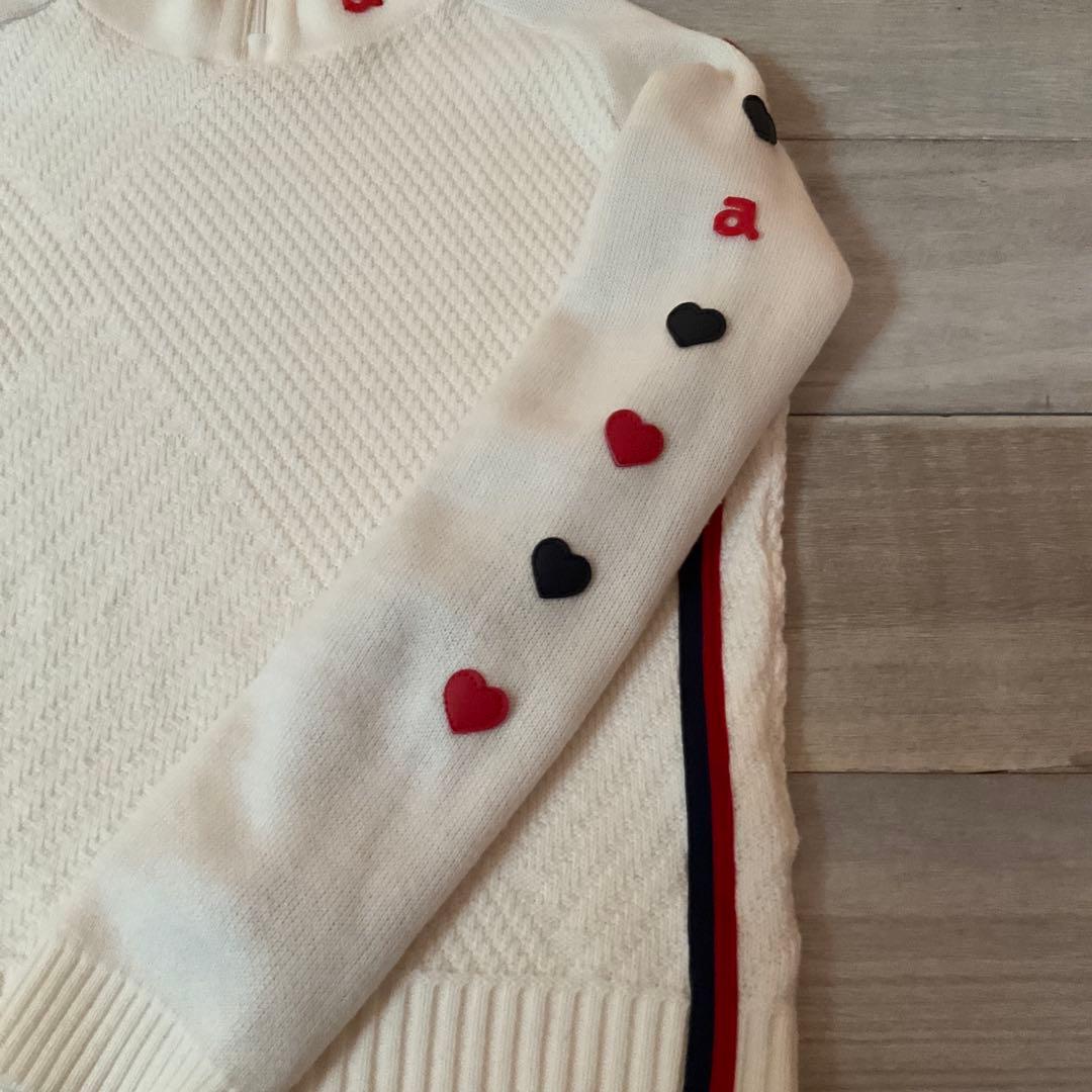 美品archivio ハイネックwoolニットセーター38