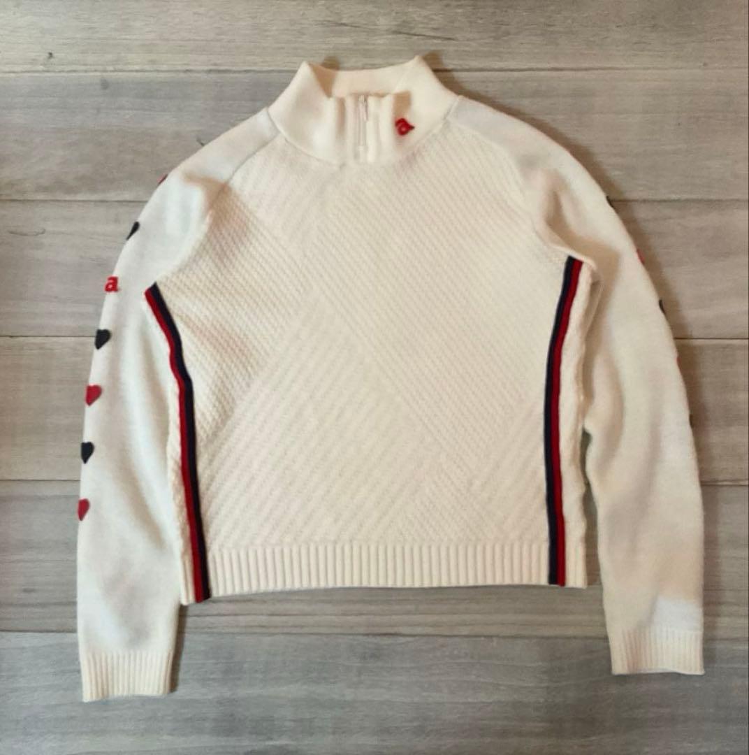 美品archivio ハイネックwoolニットセーター38