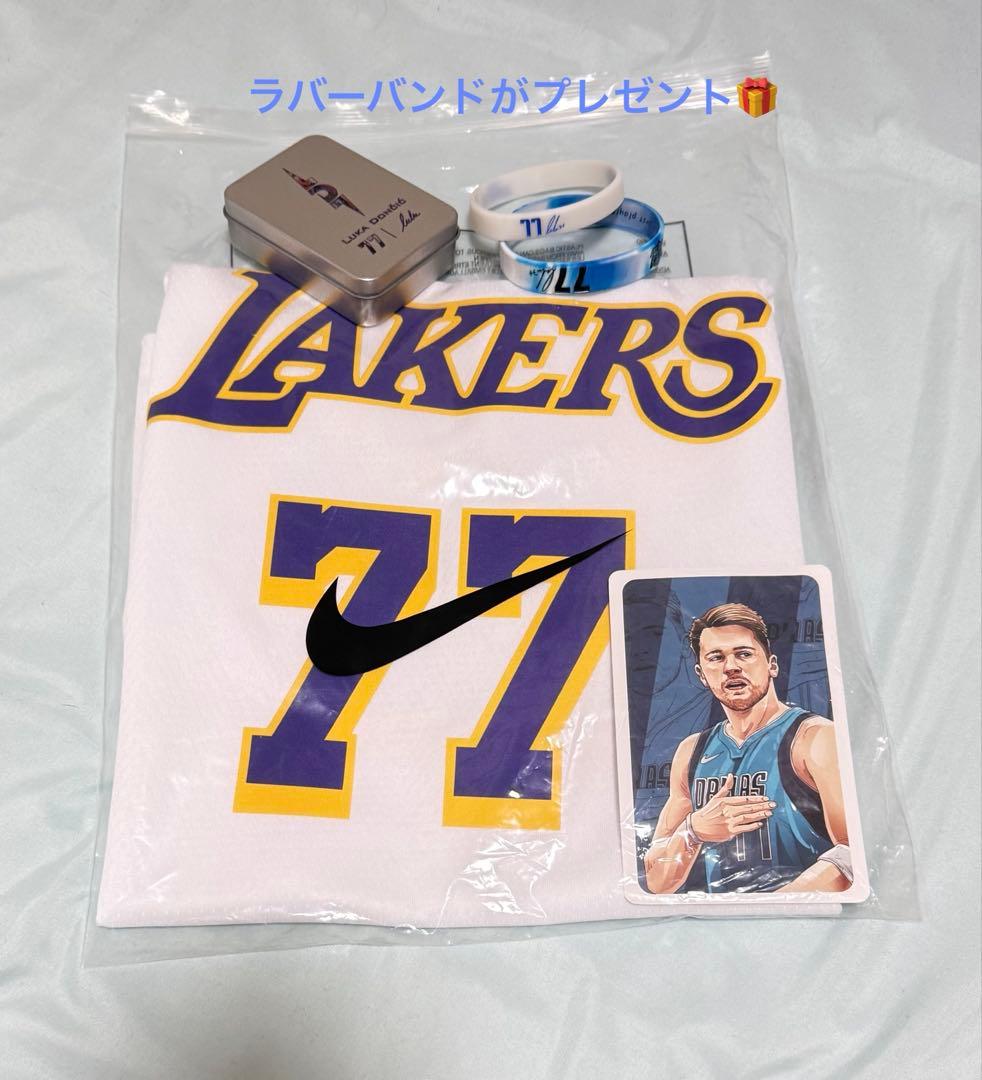 LAKERS DONČIĆ 77 ホワイト