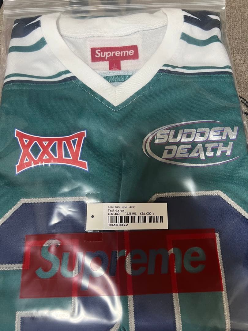 シャツ Supreme Sudden Death Football Jersey L