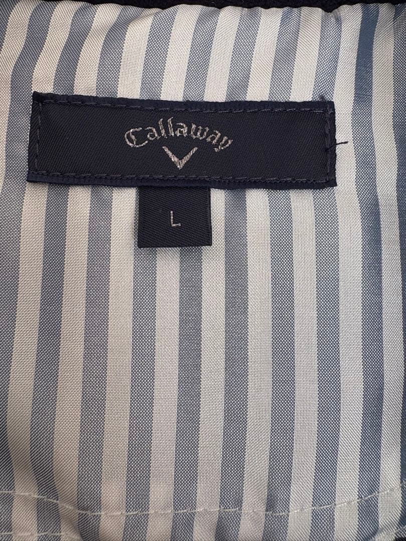 値下げ:美品Callaway 2wayグリーンジャケット　大きめサイズL