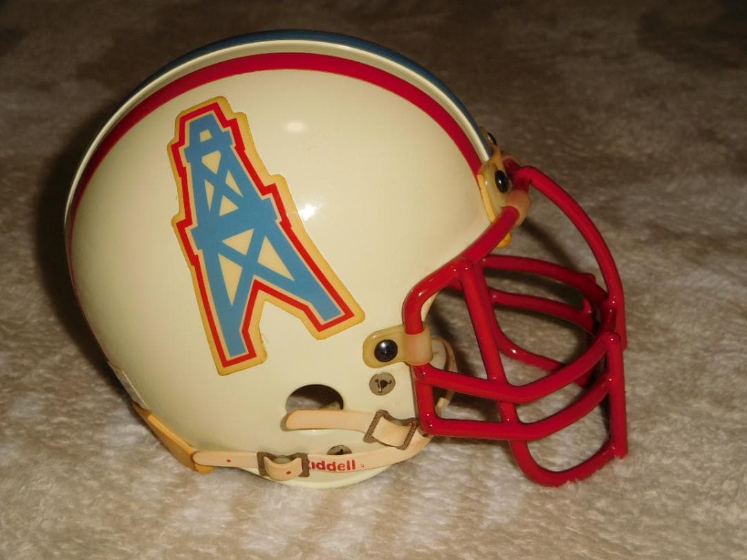 Riddell NFL アメリカンフットボール オイラース ミニヘルメット