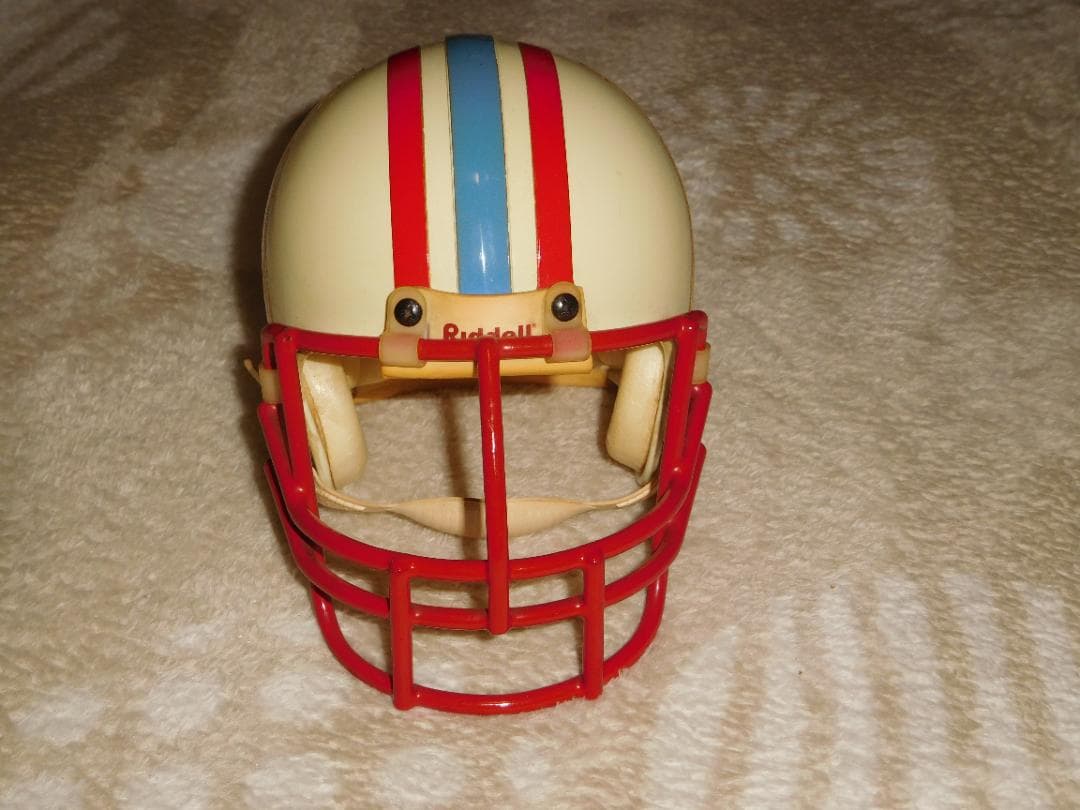Riddell NFL アメリカンフットボール オイラース ミニヘルメット