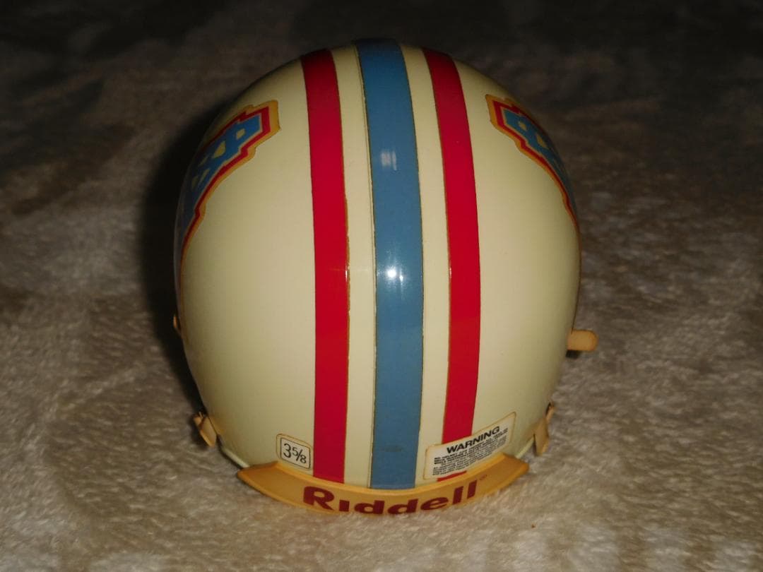 Riddell NFL アメリカンフットボール オイラース ミニヘルメット
