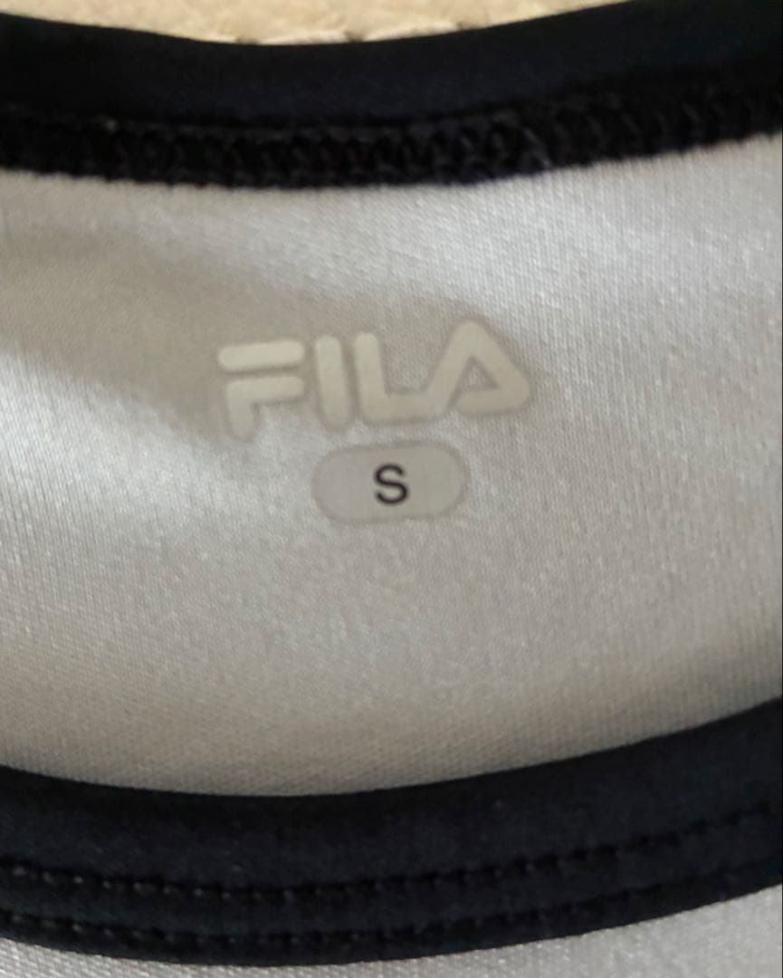 FILA テニスウェア Sサイズ グレー/ブラック