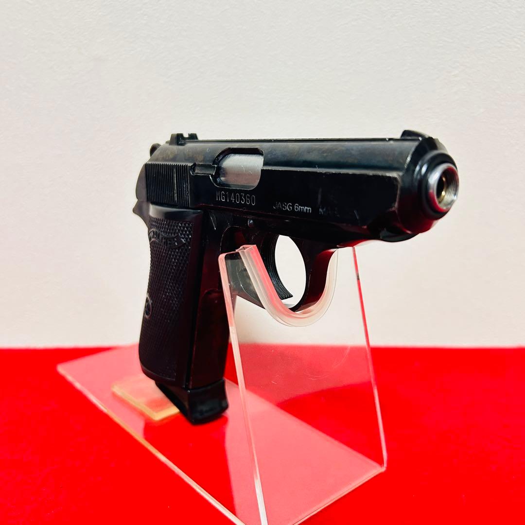 マルゼン　ワルサーPPK/S 2丁セット　ブラック　シルバー　ブラックメタル