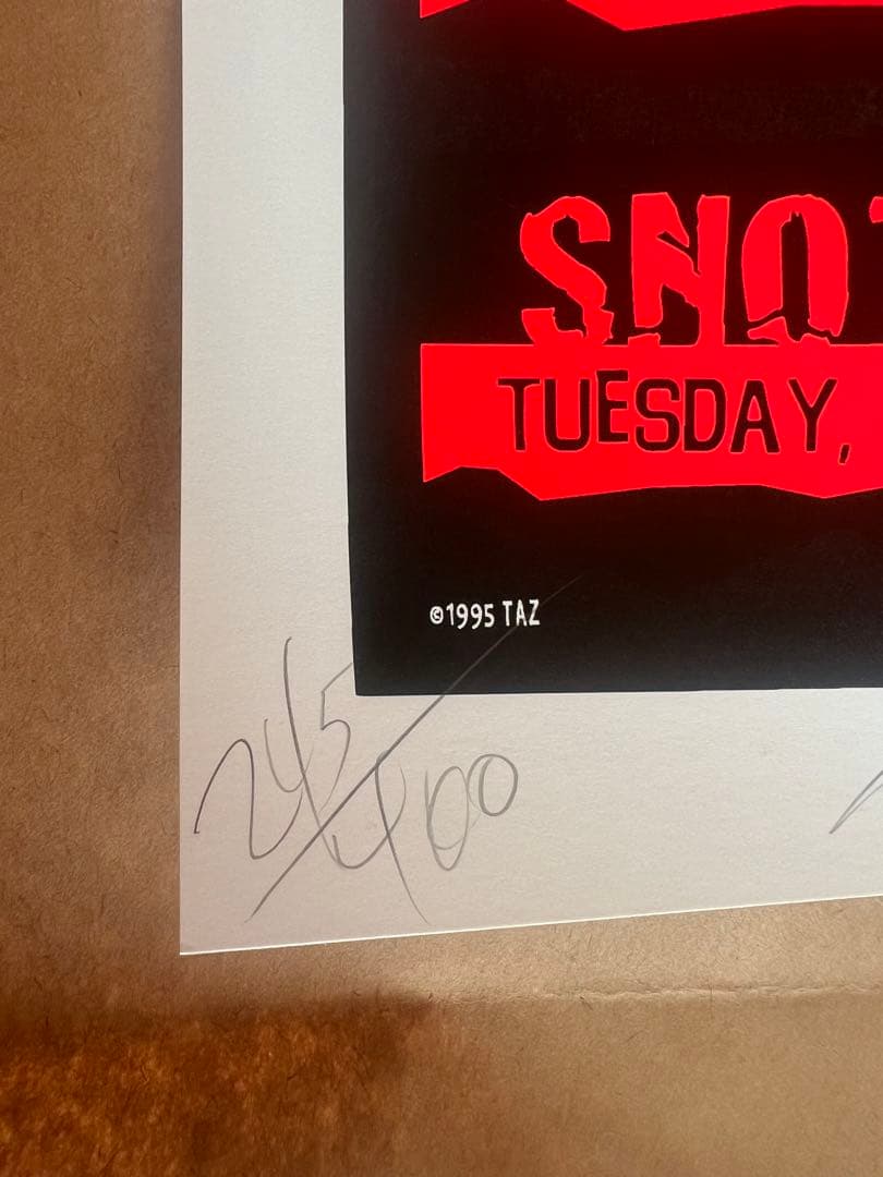 ※ラスト一枚※ Taz NOFX AKIRA 鉄雄 金田ポスター kozik