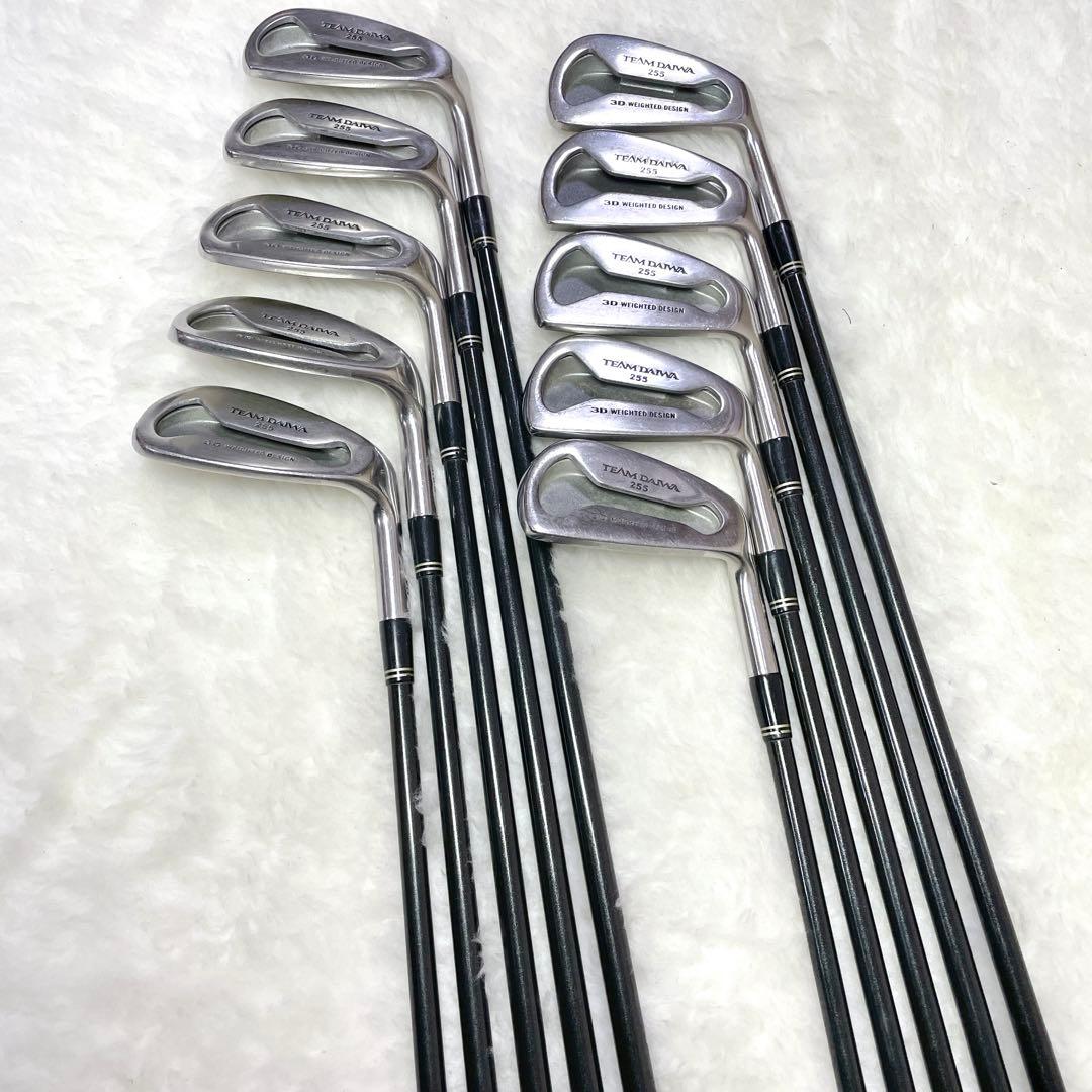 TEAM DAIWA 255 3D R アイアンセット 10本