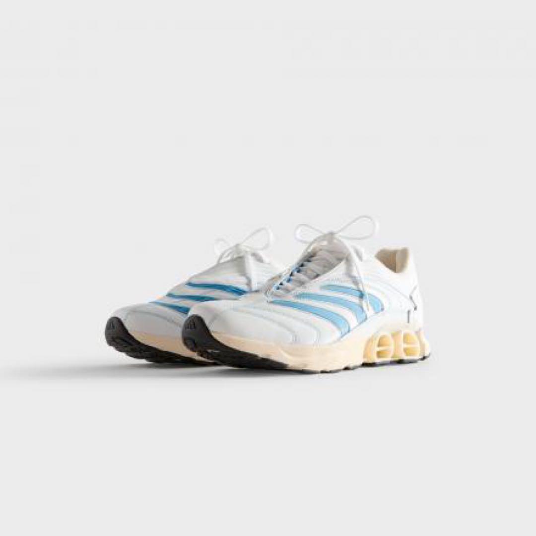 【新品タグ付】adidas✖︎KITH /白・ブルー/スポーツシューズ/コラボ