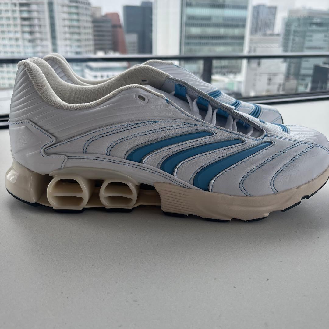 【新品タグ付】adidas✖︎KITH /白・ブルー/スポーツシューズ/コラボ