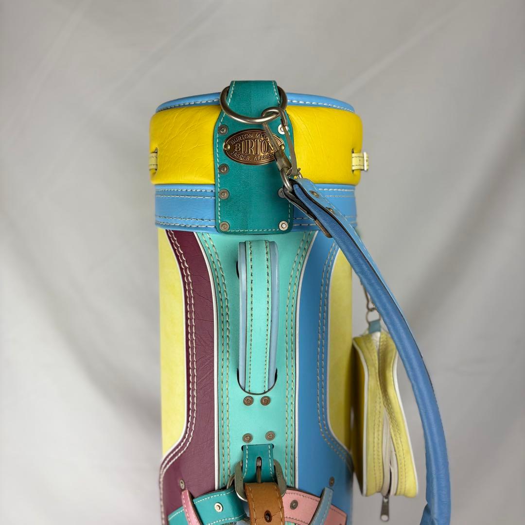 バートン BURTON キャディバッグ ゴルフバッグ ポーチ付き