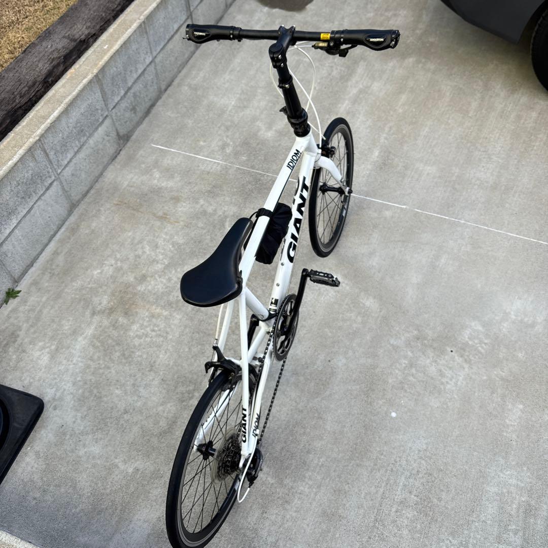 GIANT IDIOM ホワイト折りたたみ自転車